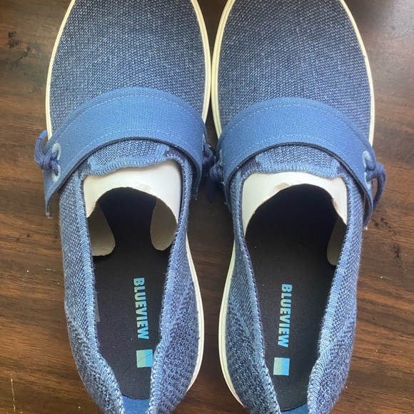 Blueview Pacific Shoes SIZE men 10 - women 11.5 Sand Dune - eco-friendly Blue - Picture 4 of 6